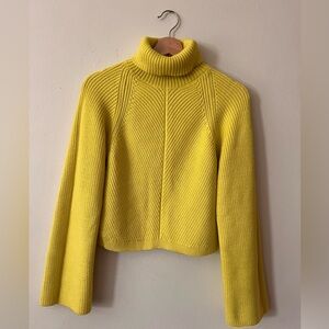ANTHROPOLOGIE MAEVE CROPPED SWEATER - LIKE NEW SIZE SMALL
